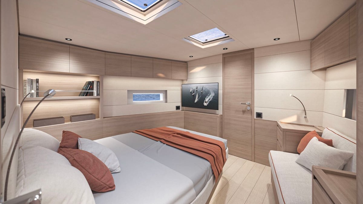 Grand Soleil 60 Long Cruise master cabin