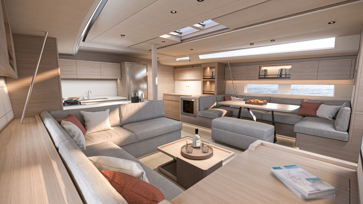 Grand Soleil 60 Long Cruise Interior