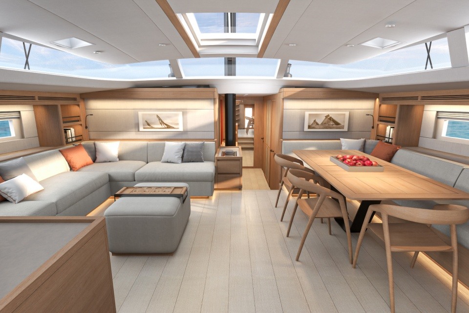 Grand Soleil 72 Performance interior
