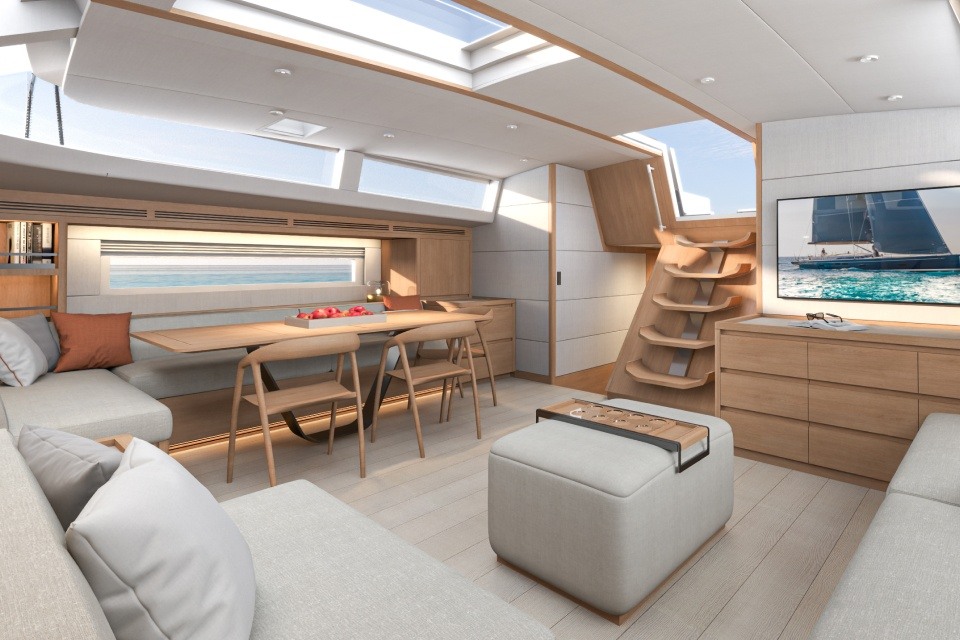 Grand Soleil 80 Long Cruise interior